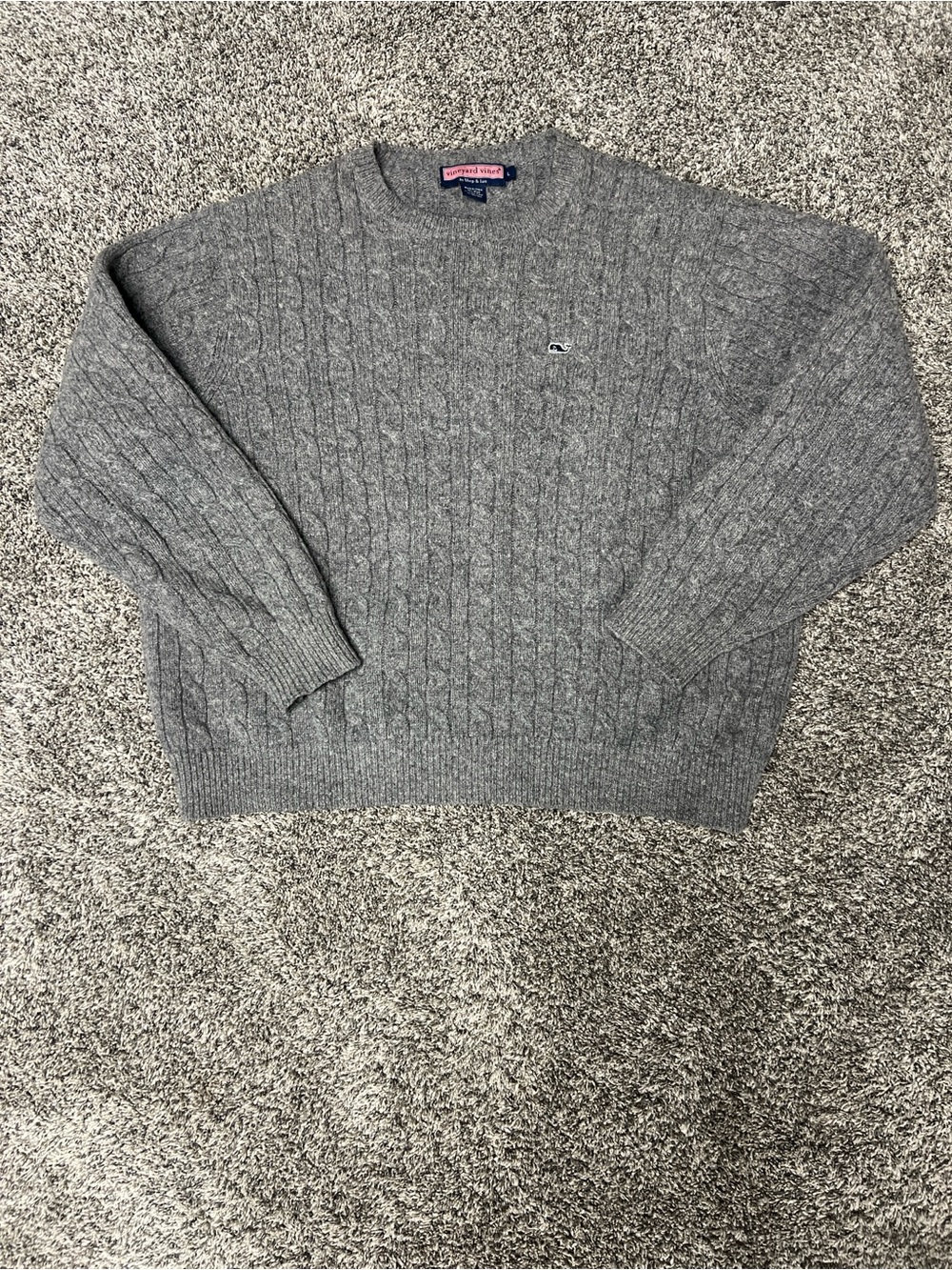 Vineyard Vines Gray Crewneck Sweater